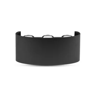 Kinkiet Zewnętrzny Oprawa Ścienna Góra/Dół V-Tac 6W Led Czarna Ip54 Vt-846 3000K 630Lm - Lampy ogrodowe - miniaturka - grafika 1