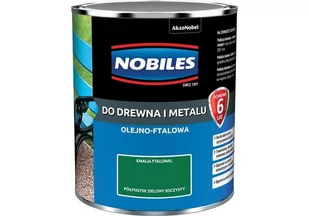 Nobiles Ftalonal Farba Alkidowa Zielony Soczy 0,7L - Farby zewnętrzne - miniaturka - grafika 1