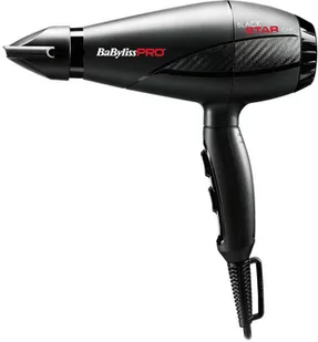 BaByliss Pro Black Star Ionic BAB6250IE Suszarka do włosów z jonizacją 2200W - Suszarki fryzjerskie - miniaturka - grafika 1