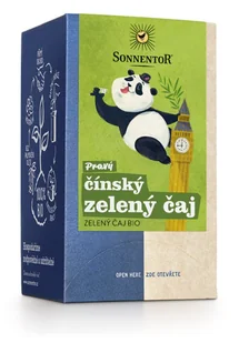 Sonnentor - Oryginalna chińska zielona herbata, torebki, organiczna, 18 szt. - Herbata - miniaturka - grafika 1