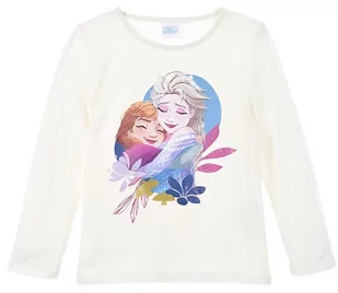Dziewczęca Bluzka Z Długim Rękawem W Kolorze Białym Od Disney - Frozen - Bluzki damskie - miniaturka - grafika 1