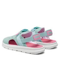 Sandały męskie - Sandały Puma Evolve Sandal AC PS 700508-06 Turquoise Surf-Fast Pink-PUMA White - miniaturka - grafika 1