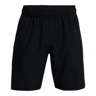 Spodenki męskie - Spodenki męskie Under Armour Tech Woven Wordmark Short Black XL - miniaturka - grafika 1