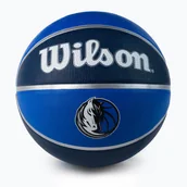 Koszykówka - Piłka do koszykówki Wilson NBA Team Tribute Dallas Mavericks blue rozmiar 7 - miniaturka - grafika 1
