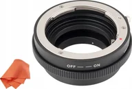 Tulejki, adaptery, redukcje do aparatów - JJC Adapter bagnetowy JJC z Micro 4/3 na Pentax K pierścień przysłony - miniaturka - grafika 1