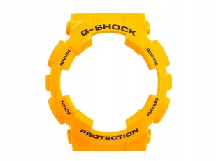 Żółty bezel Casio G-Shock GA-100 GA-100A-9 GA-100A GA-110 oryginał - Akcesoria do zegarków - miniaturka - grafika 1