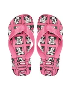 Buty dla dziewczynek - Havaianas Japonki 41394120129 Różowy - miniaturka - grafika 1