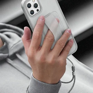 UNIQ etui Heldro iPhone 12/12 Pro 6,1" biały/natural frost Antimicrobial - Etui i futerały do telefonów - miniaturka - grafika 5