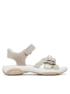 Buty dla dziewczynek - Primigi Sandały 1383711 M Beżowy - miniaturka - grafika 1