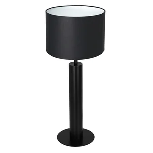 Luminex Table lamps 3663 Lampa stołowa lampka 1x60W E27 czarny/biały - Lampy stojące - miniaturka - grafika 1