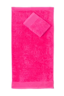Faro Ręcznik AQUA 50x100 Frotte Różowy 500g WYPRZEDAŻ FAO021 - Ręczniki - miniaturka - grafika 1