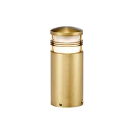 Lampy ogrodowe - Newbrighton słupek ogrodowy mosiądz NEWBRIGHTON-MB-BRASS Elstead Lighting - miniaturka - grafika 1