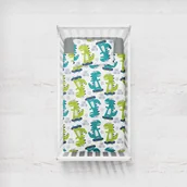 Pościel dla dzieci - Faro Pościel bawełniana do łóżeczka 100x135 Dinozaury Baby 002_20210910124806 - miniaturka - grafika 1