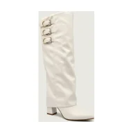 Kozaki damskie - Guess Kozaki na słupku GARICA z dodatkiem skóry - miniaturka - grafika 1