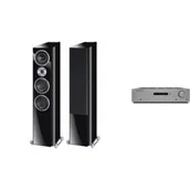 Zestawy stereo - CAMBRIDGE AUDIO AXR100 + HECO REVOLUTION 7 - miniaturka - grafika 1