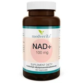 Witaminy i minerały - MEDVERITA  NAD+ 100 mg 60 kaps - miniaturka - grafika 1