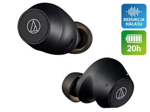 Audio-Technica ATH-CKS30TW+ (czarny) - Słuchawki - miniaturka - grafika 1