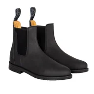 Buty do jazdy konnej - Jodhpurowe buty z nubuku z elastycznymi paskami po bokach - miniaturka - grafika 1