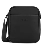 Torby męskie - Saszetka Gino Rossi GIN-K-008-CCC-06 Czarny - miniaturka - grafika 1