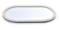 Świeczniki - Art Mondex MARGOT PEARL Podstawka dekoracyjny 30x14xh1cm - miniaturka - grafika 1
