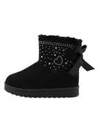 Botki damskie - Tom Tailor Botki w kolorze czarnym - miniaturka - grafika 1