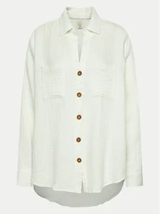 Billabong Koszula Swell ABJWT00487 Biały Relaxed Fit - Koszule damskie - miniaturka - grafika 1