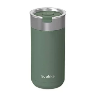 Quokka Boost Coffee Tumbler - Kubek termiczny ze stali nierdzewnej z zaparzaczem 400 ml (Pine) - Kubki termiczne - miniaturka - grafika 1