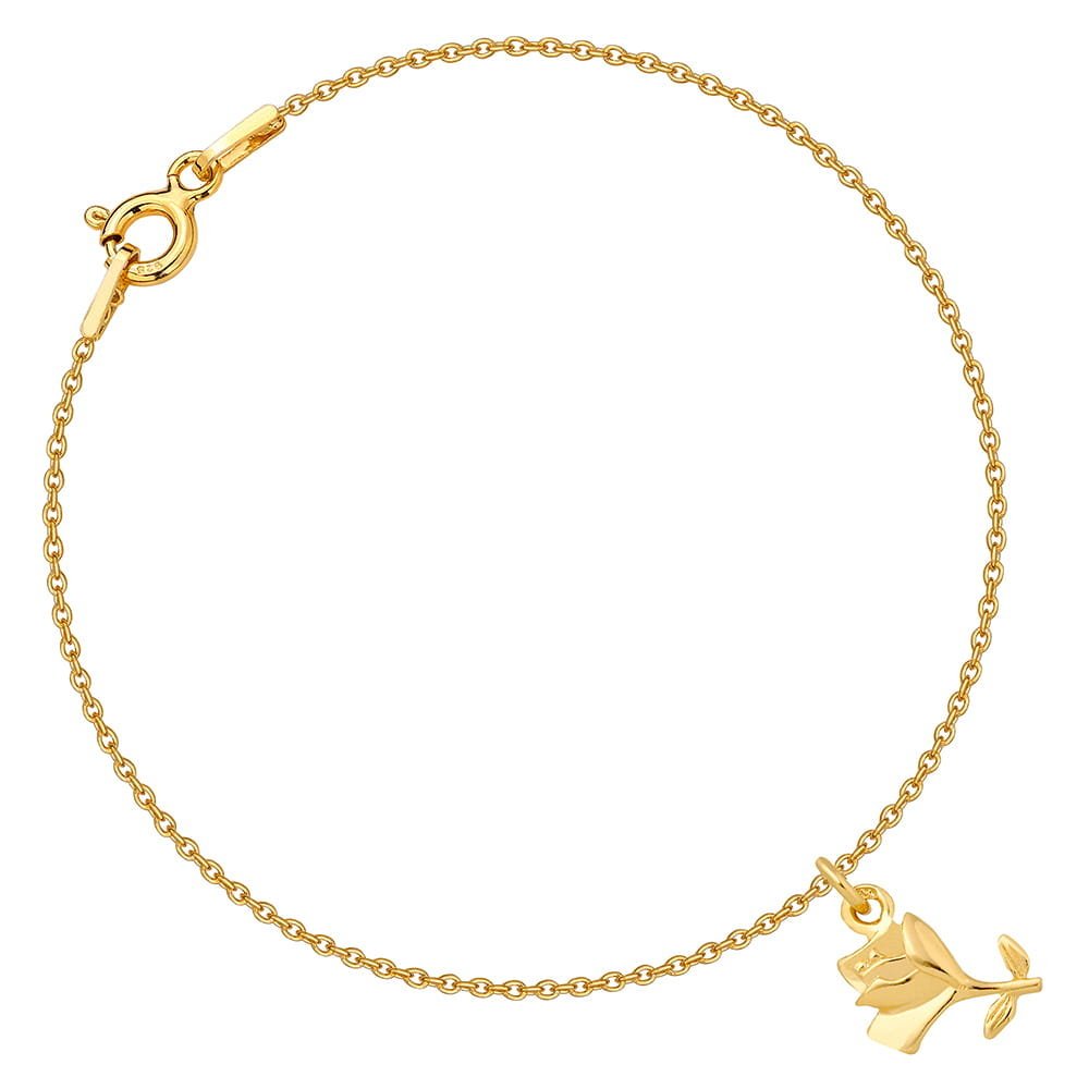 MYNESS Bransoletka z różą /2112/