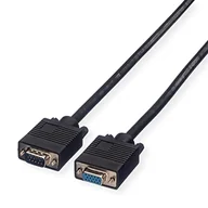 Kable - Roline Kabel VGAcable HD15 m/f 3m extensionscable - 11.04.5303 - miniaturka - grafika 1