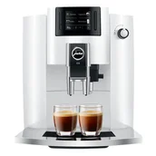 Ekspresy do kawy - Jura E6 Piano White EB - miniaturka - grafika 1