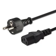 Kable komputerowe i do monitorów - Elmak SAVIO CL-89 Kabel zasilający VDE 1,8m - miniaturka - grafika 1
