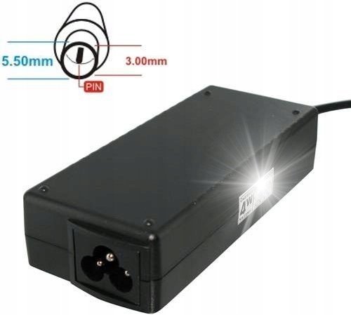 Zasilacz do laptopa samsung 20V 2A wtyk 5.5x3 +pin