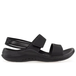 Klapki Crocs Literide 360 Sandal 206711-001 - czarne - Klapki i japonki damskie - miniaturka - grafika 1