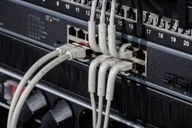 Kable miedziane - Digitus Kabel krosowany kątowy CAT 6A F-FTP, miedziany, 3 m, szary DK-1632-A-030B - miniaturka - grafika 1