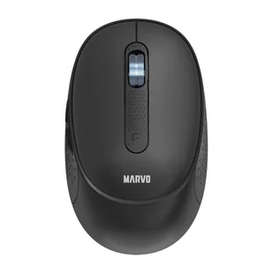 Marvo WM111 BK, czarna, optyczna, 1600DPI - Myszki - miniaturka - grafika 1