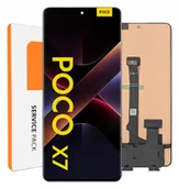 Części serwisowe do telefonów - ORYGINAŁ WYŚWIETLACZ EKRAN LCD DO XIAOMI POCO X7 24095PCADG - miniaturka - grafika 1
