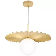 Lampy sufitowe - Marbella lampa wisząca 1xG9 złota P01432AU - miniaturka - grafika 1