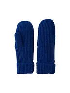 Rękawiczki - PIECES Damskie rękawiczki PCPYRON New Mittens NOOS BC, niebieski Mazarine Blue, One Size - miniaturka - grafika 1
