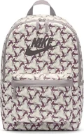 Plecaki - Nike Plecak Heritge Backpack-Accs Print Fa24, Sail/Platinum Violet/Taupe Grey, FZ7289-133, MISC, Sail/Platinum Violet/Taupe Grey, Einheitsgröße, Odzież sportowa - miniaturka - grafika 1