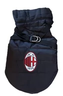 Płaszcze damskie - AC Milan, Płaszcz dla kotów i psów Unisex Dorosły, Czarny, L - miniaturka - grafika 1