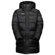 Kurtki i kamizelki sportowe damskie - Płaszcz damski Mammut Glacier Glow IN Hooded Parka Women Rozmiar: S / Kolor: czarny - miniaturka - grafika 1