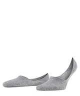 Koszulki męskie - FALKE Mężczyźni Stopki Step Medium Cut M IN Zrównoważona Bawełna niewidoczne jednokolorowe 1 Para, Szary (Light Grey Melange 3390), 39-40 - miniaturka - grafika 1