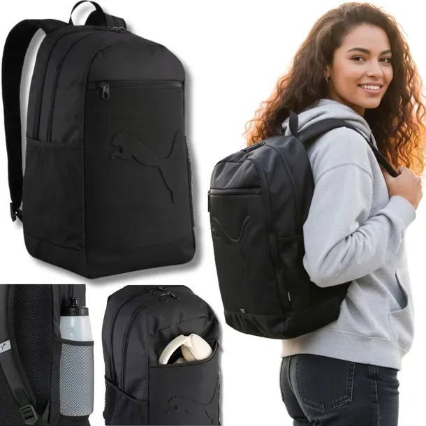 PLECAK SPORTOWY PUMA 28L DUŻY Szkolny Młodzieżowy Wodoodporny 091153 01