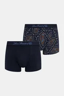 Majtki damskie - Levi's bokserki 2-pack kolor granatowy 37149-1181 - miniaturka - grafika 1