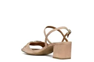 Moda i Uroda OUTLET - Geox Damskie sandały D New ERAKLIA 50 Heeled Sandal, Nude, 40 EU, nude, 40 EU - miniaturka - grafika 1