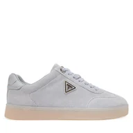 Sneakersy damskie - Sneakersy Guess FLJJAZSUE12 Szary - miniaturka - grafika 1