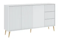 Inne meble do salonu - Komoda Barcelona 3D3S Biała - miniaturka - grafika 1