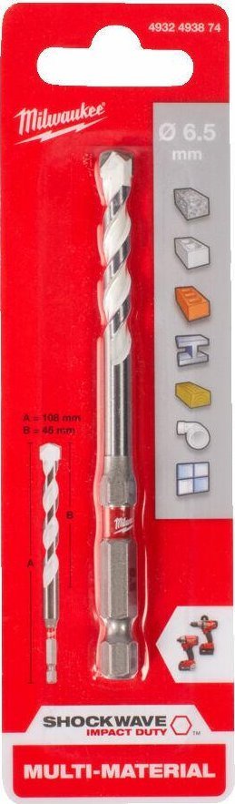 Milwaukee Wiertło WIERTŁO UNIWERSALNE 6,5x100mm