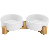 Miski dla psów - Miska dla psa i kota ZWIERZOPASJA Jax Biały - miniaturka - grafika 1