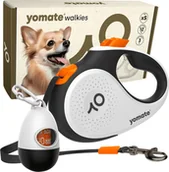 Smycze dla psów - Yomate YOMATE! SMYCZ AUTOMATYCZNA DLA MAŁEGO PSA ZWIJANA Z BLOKADĄ + POJEMNIK - miniaturka - grafika 1